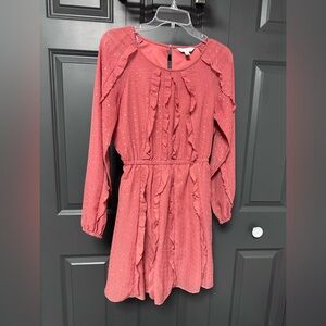 Lauren Conrad long sleeve above knee dress